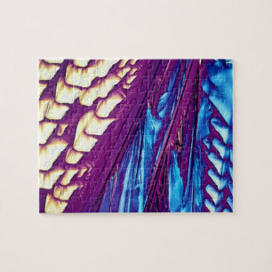 Wijnsteenzuur Crystals Legpuzzel