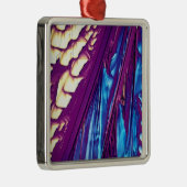 Wijnsteenzuur Crystals Metalen Ornament (Rechts)