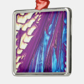 Wijnsteenzuur Crystals Metalen Ornament (Links)