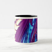 Wijnsteenzuur Crystals Tweekleurige Koffiemok (Center)