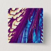 Wijnsteenzuur Crystals Vierkante Button 5,1 Cm (Voorkant)