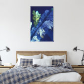 Wijnsteenzuurkristallen 2 canvas afdruk (Insitu (Slaapkamer))