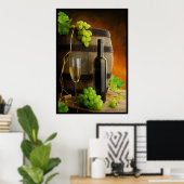 Wijnstilstand Poster (Thuiskantoor)