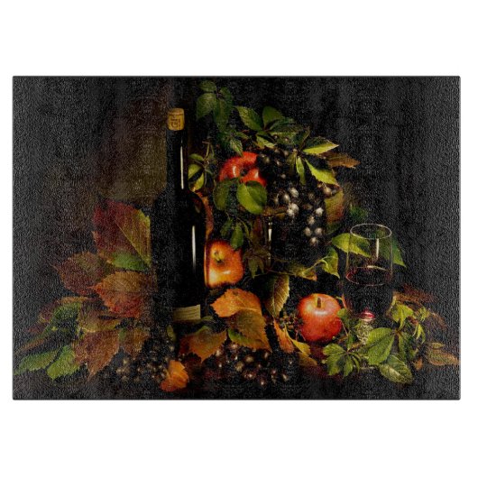 Wijnstilstand Snijplank (Voorkant)