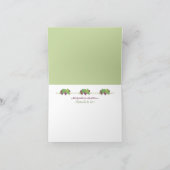 Wijnstok Bedankkaart (Pergament Textuur) (Binnen)