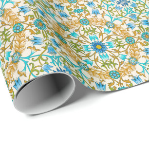 Wijnstok door William Morris, Vintage Textielkunst Cadeaupapier