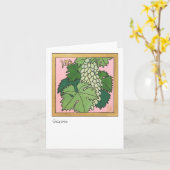 Wijnstok, één van de zeven species van Israël Kaart (Gele Bloem)