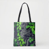 Wijnstok en boomschors rustieke natuur tote bag (Voorkant)