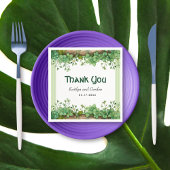 Wijnstok en hout St Patricks Dag groene grens brui Servet