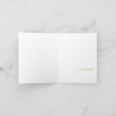 Wijnstok Hart Dank U Nota Bedankkaart (Binnen)