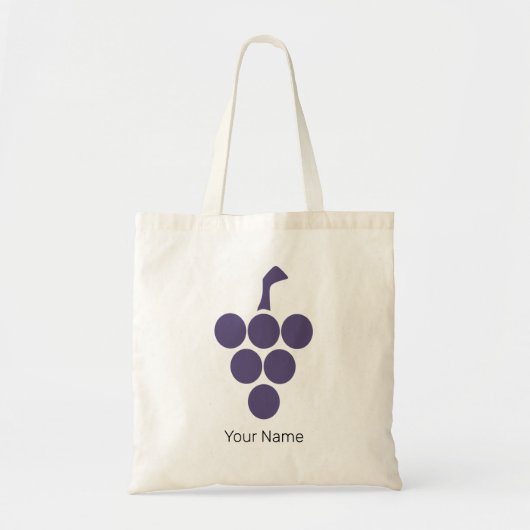 Wijnstok of wijn voor druiven en wijnsommelier tote bag (Voorkant)