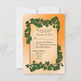 Wijnstok op Oranje Herfst RSVP met entree