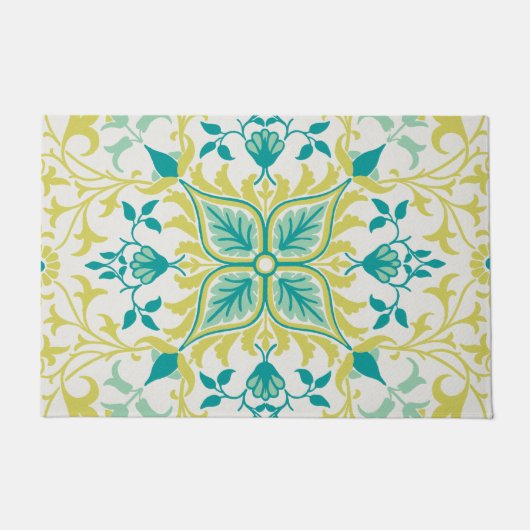 Wijnstok Patroon (door William Morris) Deurmat (Voorkant)