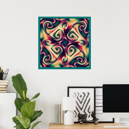 wijnstok poster (Thuiskantoor)