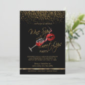 Wijnstokers en zoete oliepannen kaart (Staand voorkant)