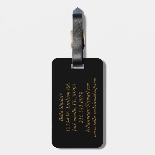 Wijnstokjes 🍷 en 👄 bagagelabel (Achterkant verticaal)