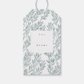 Wijnstokken Cadeau Labels Cadeaulabel (Voorkant)