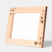 Wijnstokken en bladeren gegraveerde lijstjes (Links)