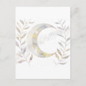 Wijnstokken en moon aankondigingskaart (Voorkant)