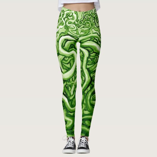 Wijnstokken Leggings (Voorkant)