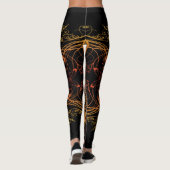 Wijnstokken Leggings (Achterkant)