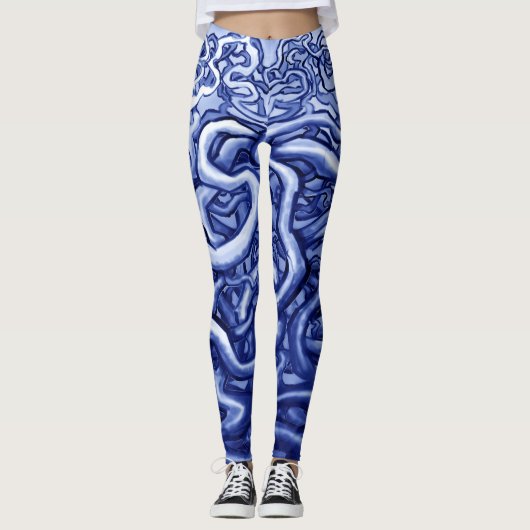 Wijnstokken Leggings (Voorkant)