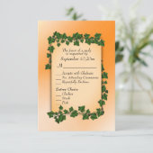 Wijnstokken op Oranje Herfst RSVP w Entree (Staand voorkant)