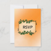 Wijnstokken op Oranje Herfst RSVP w Entree (Achterkant)