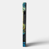 Wijnstokken van blauw Roos 1 Case-Mate iPhone Case (Achterkant / Links)