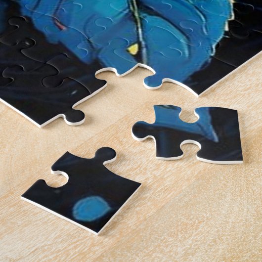Wijnstokken van blauw Roos 1 Legpuzzel (Zijkant)