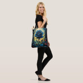 Wijnstokken van blauw Roos 1 Tote Bag (Op model)