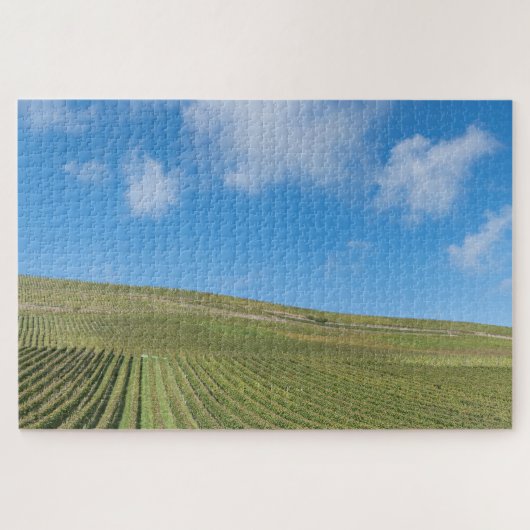 Wijnstokken Wormeldange Luxemburg Legpuzzel (Horizontaal)