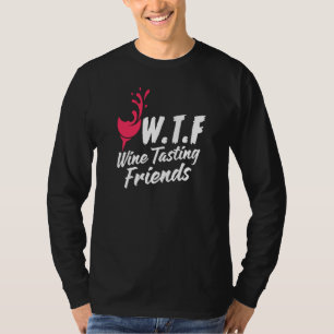 Wijnstokvrienden Drink rode wijn T-shirt