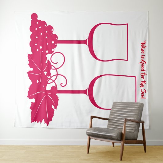 Wijntapijt Wandkleed (In Situ (horizontaal))