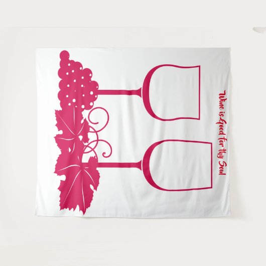 Wijntapijt Wandkleed (Voorkant (horizontaal))