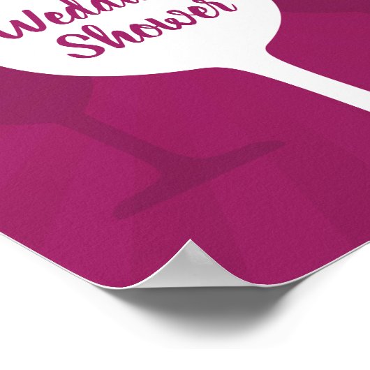 Wijntasting Weduwshow Welkom Poster (Hoek)