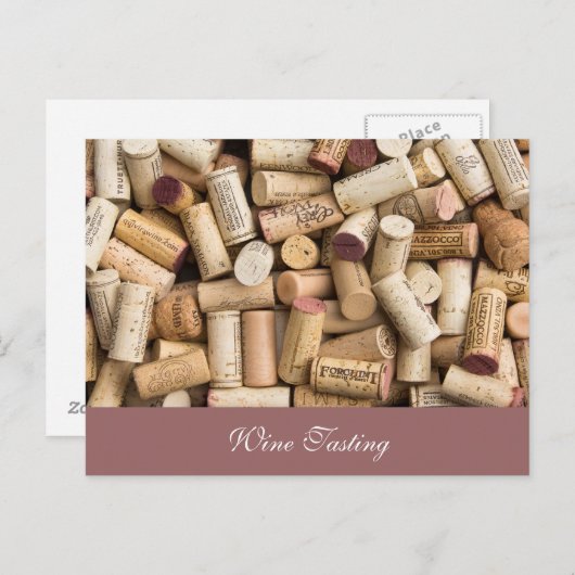 Wijntest Briefkaart (Voorkant / Achterkant)