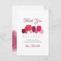 Wijntest Dank u wel kaarten