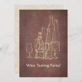 Wijntest Kaart (Voorkant / Achterkant)