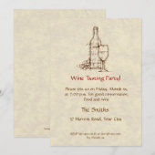 Wijntest Kaart (Voorkant / Achterkant)