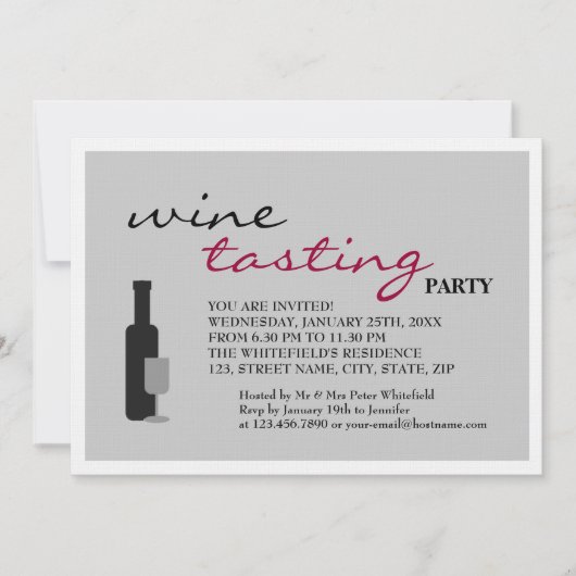 Wijntest Kaart (Voorkant)