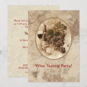 Wijntest Kaart (Voorkant / Achterkant)