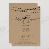 Wijntest Kaart (Voorkant / Achterkant)