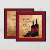 Wijntest Kaart (Voorkant / Achterkant)