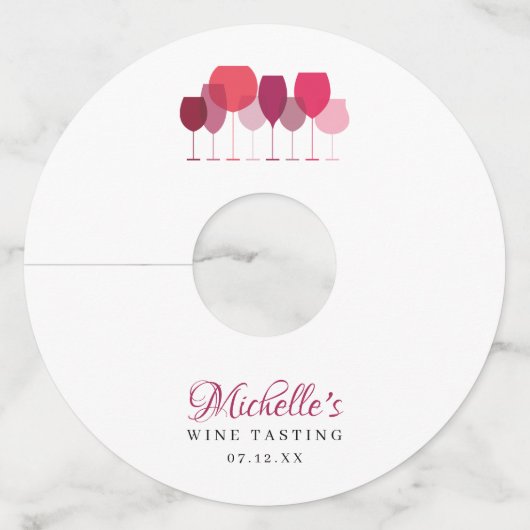 Wijntest Wijnglaslabel (Voorkant)