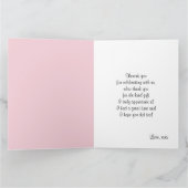 wijnthema , dank je wel bedankkaart (Binnen)