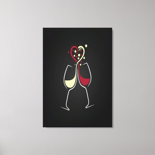 Wijntijd Canvas Afdruk (Voorkant)