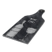 Wijntijd Chalkboard Wijnflesje en glas Snijplank (Hoek)