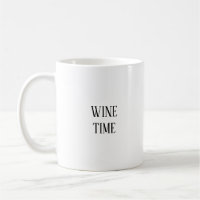 Wijntijd Funny Wine Lover Coffee Mok