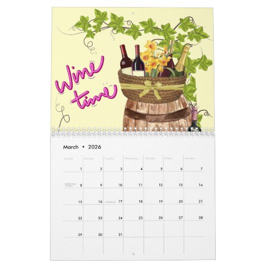 WIJNTIJD KALENDER (Mar 2026)